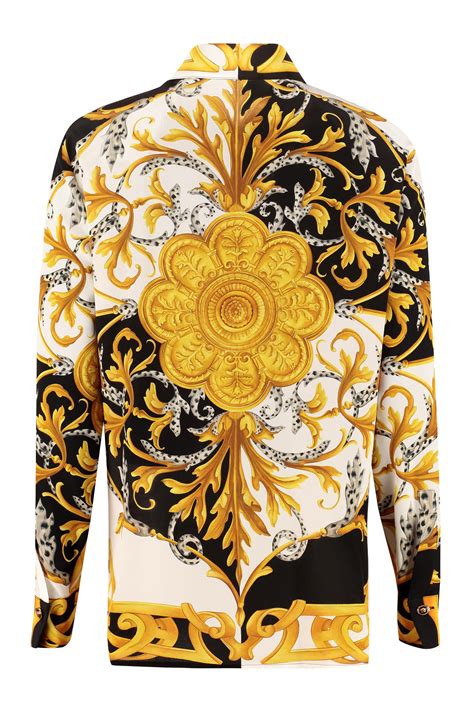 womens versace silk shirt|wholesale Versace silk shirts.